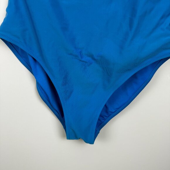 Old Navy Women's Color Block One Shoulder One Piece Swimsuit, Size M - Picture 3 of 7